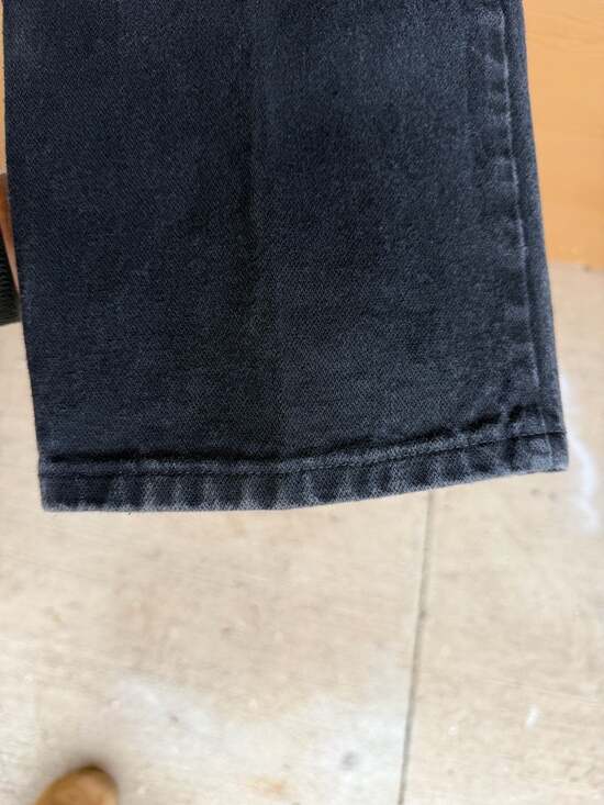 Wrangler Cowboy Cut Original Fit Jeans Black Denim 13MWZWK Men W40 L32 - Picture 8 of 11